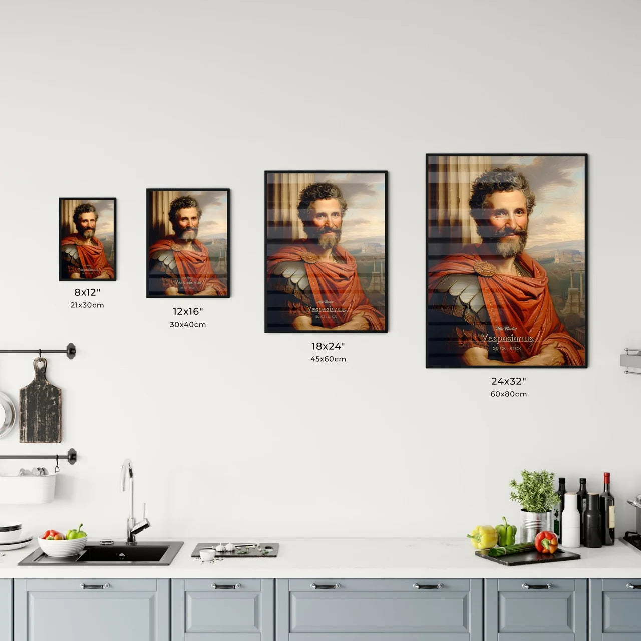 Titus Flavius Size Chart
