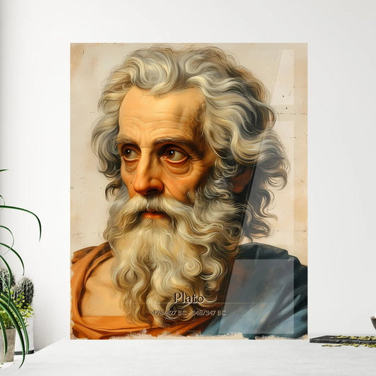 Plato - Framed Art Print
