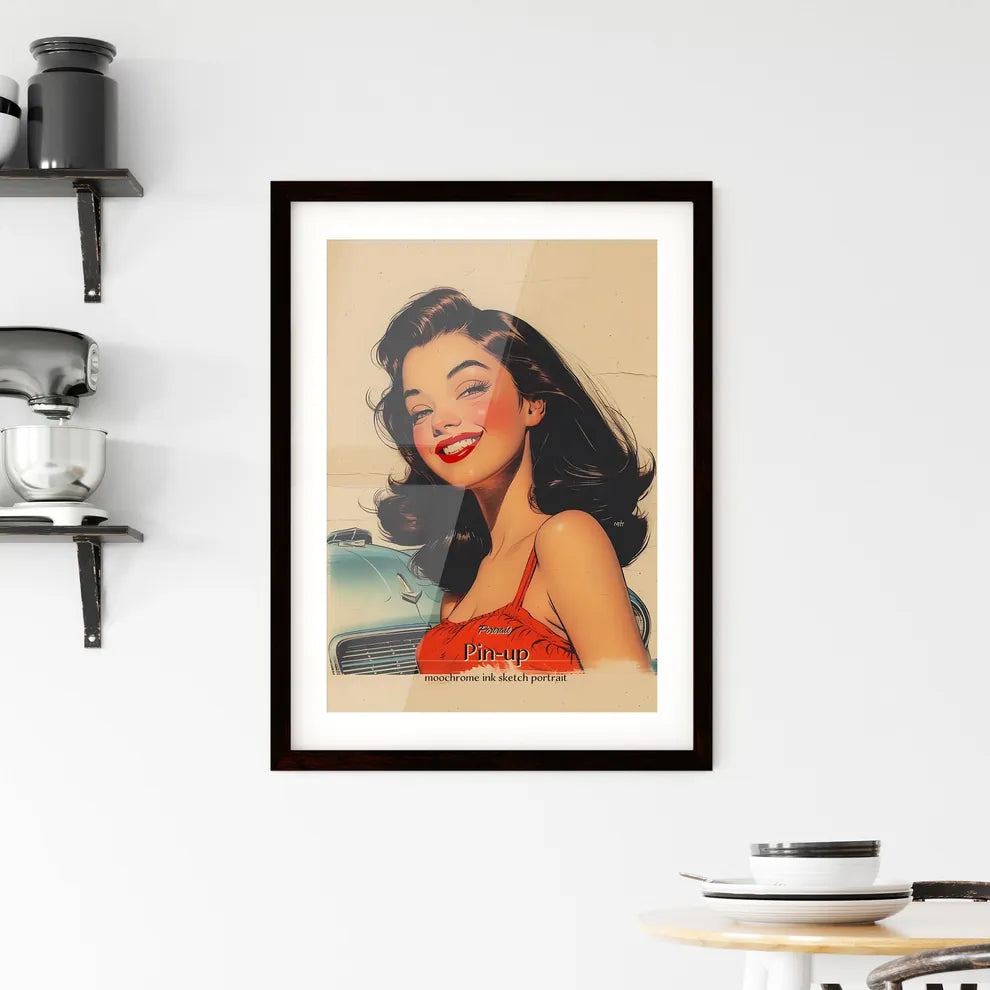 Portrait Framed Print