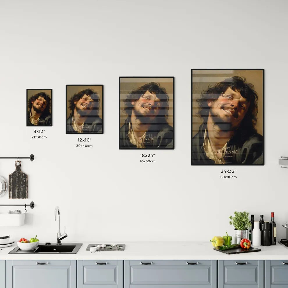 Gaspar, de Portolá , 1716 - 1786, A Poster of a man with long hair smiling Default Title