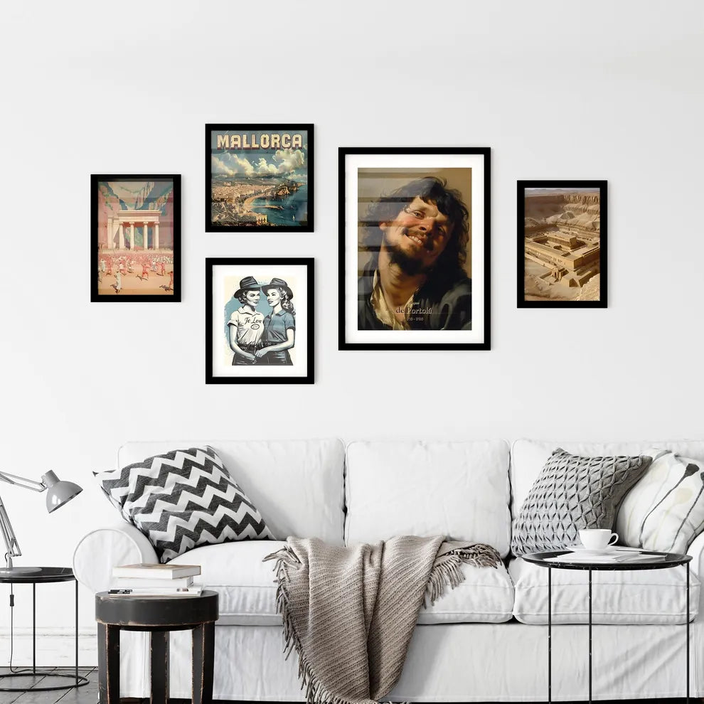 Gaspar, de Portolá , 1716 - 1786, A Poster of a man with long hair smiling Default Title