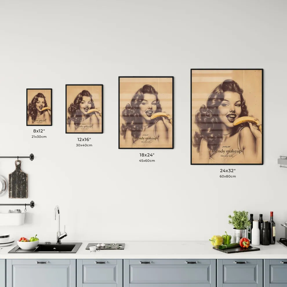 pretty girl - Kitchen Hangings