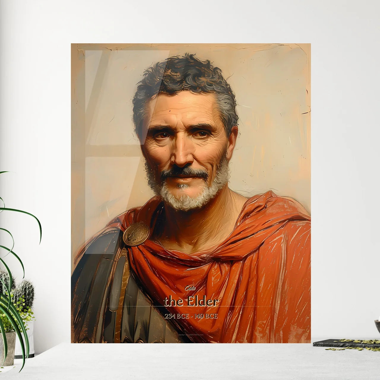 Cato Framed Print