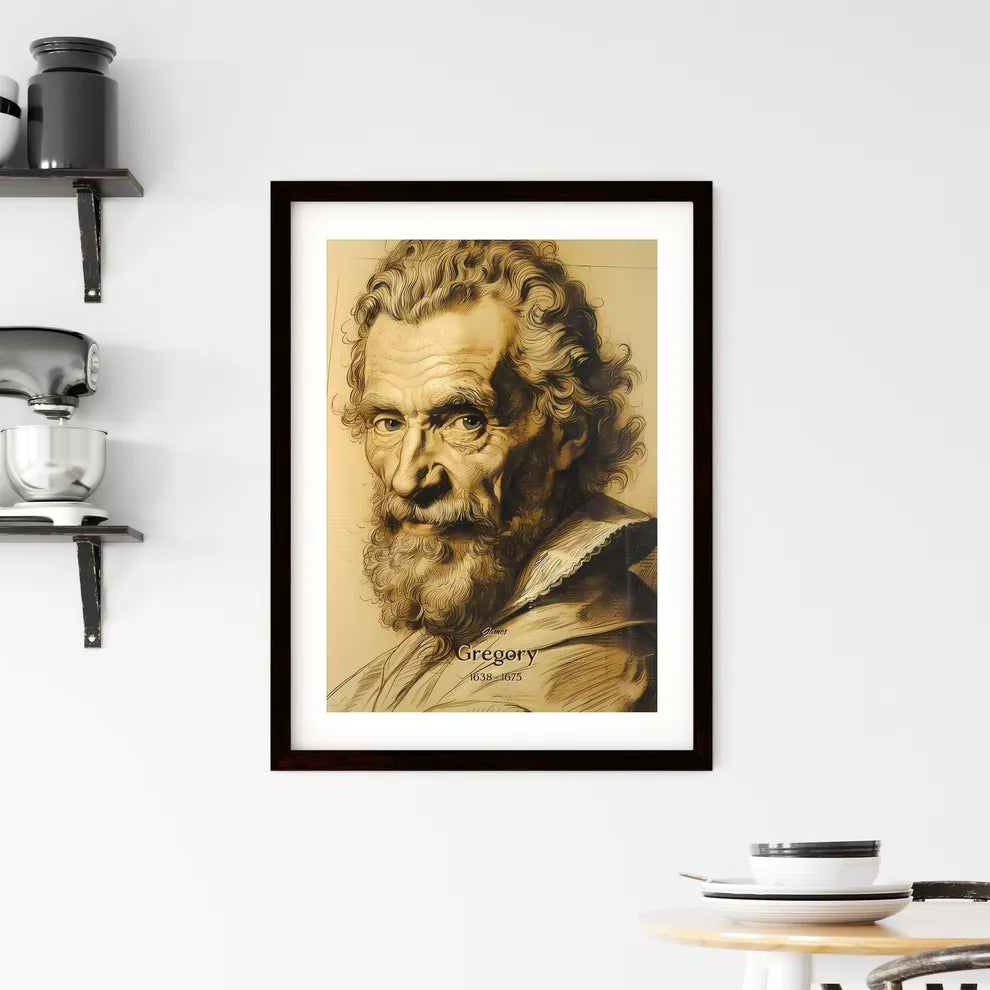 James Framed Print