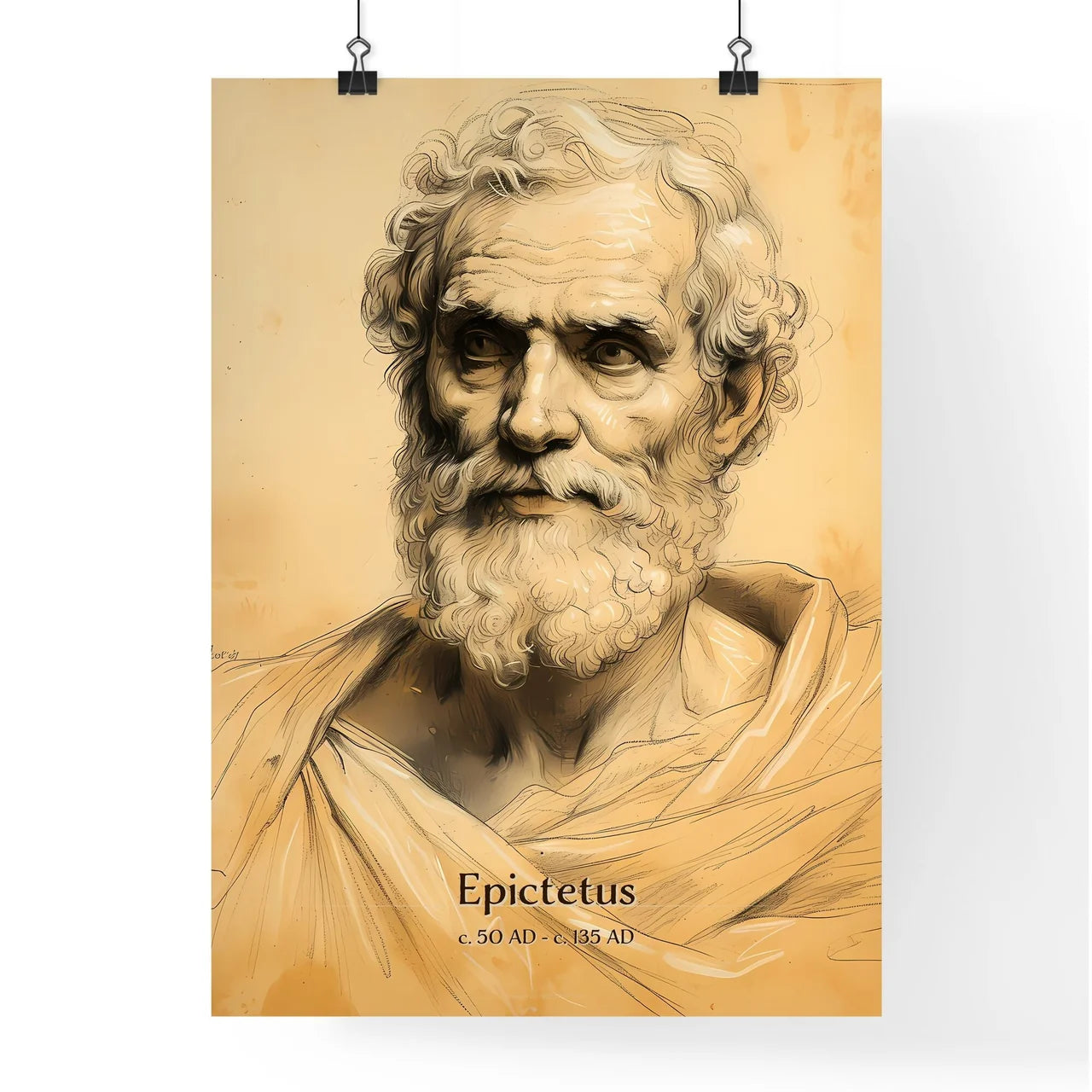 Epictetus Poster