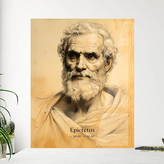 Epictetus - Framed Art Print