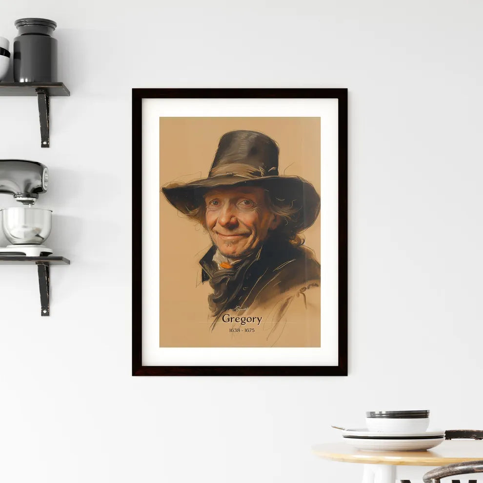 James Framed Print