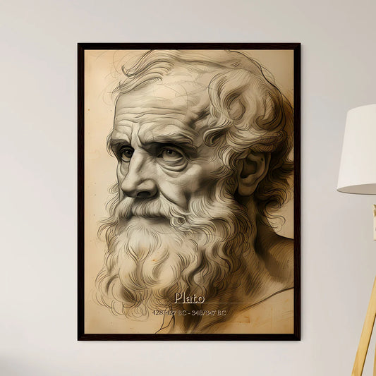 Plato - Framed Art Print