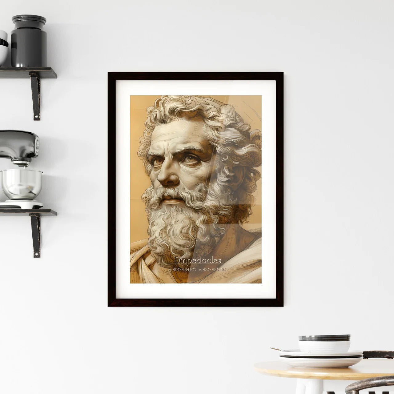 Empedocles Framed Print