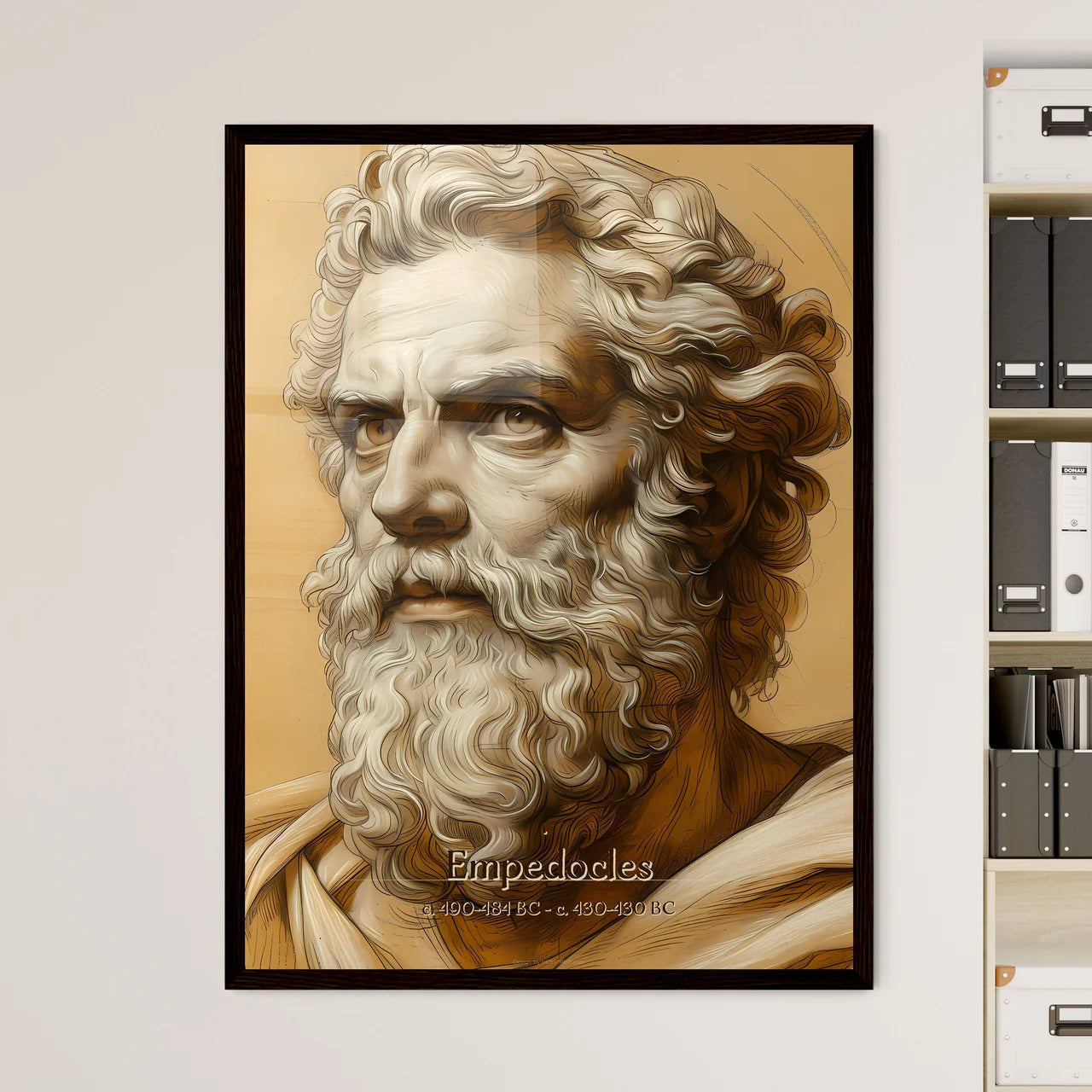 Empedocles - Framed Art Print