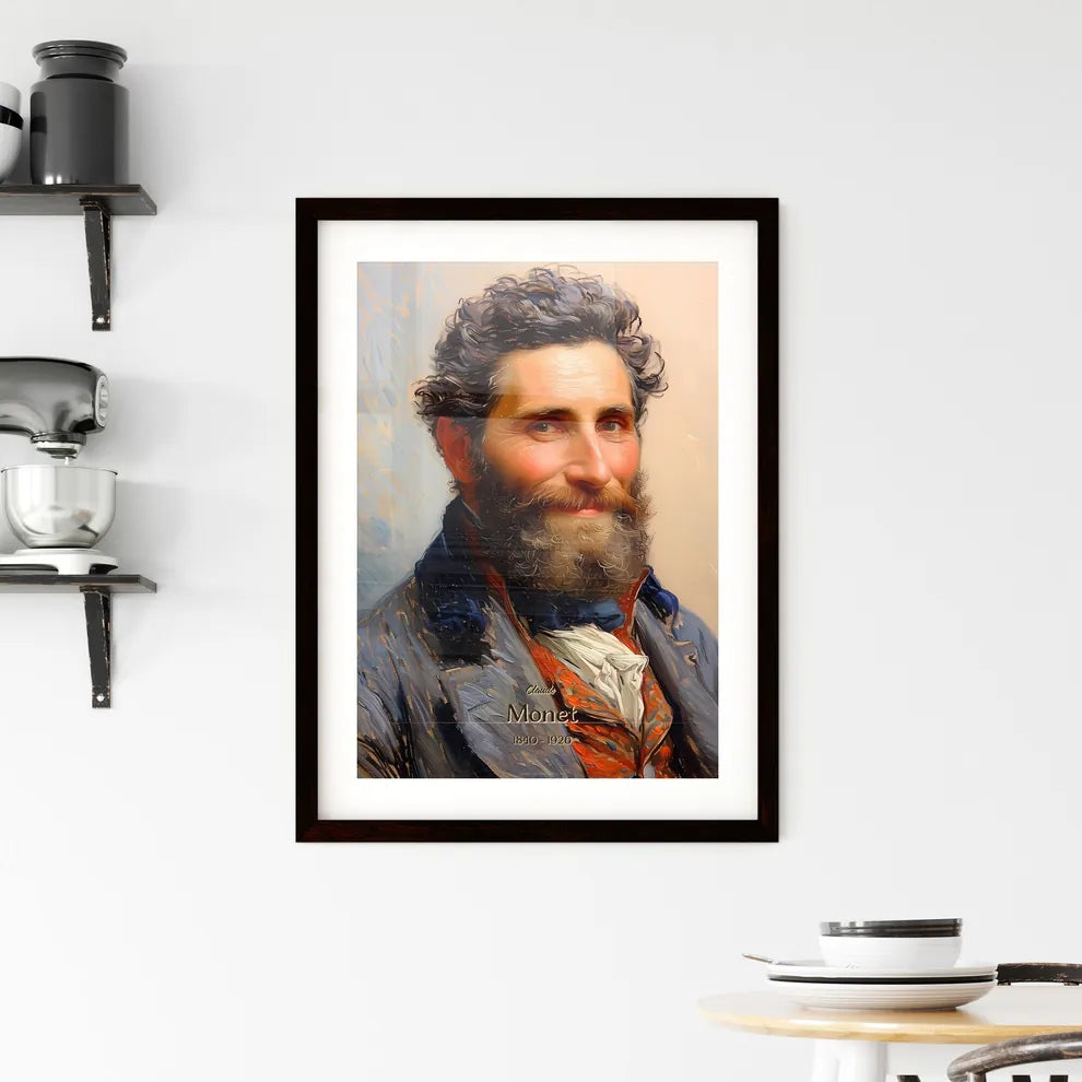Claude, Monet, 1840 - 1926, A Poster of a man with a beard Default Title