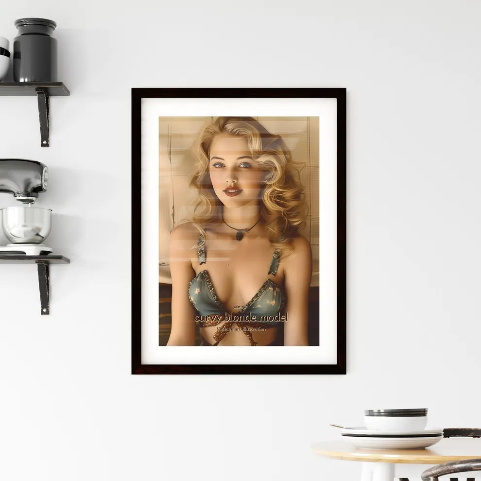 pin-up Framed Print