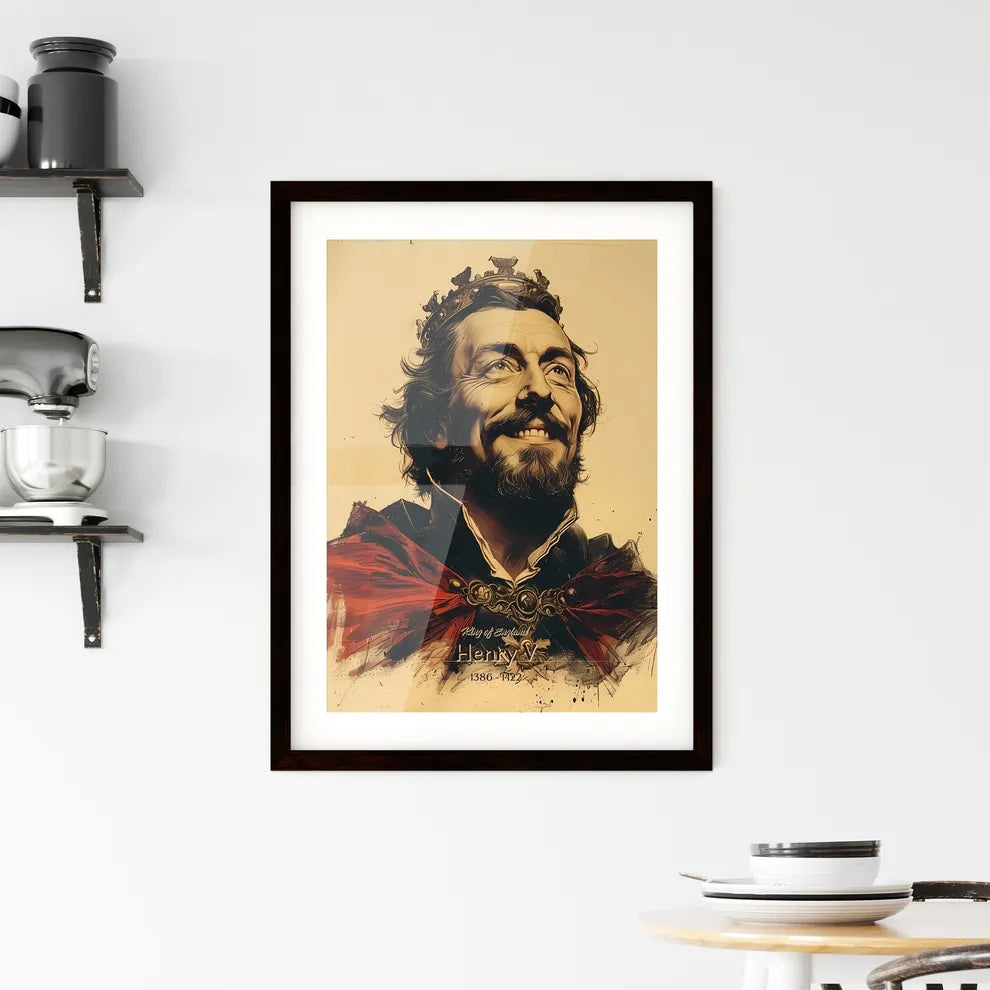 King of England Framed Print