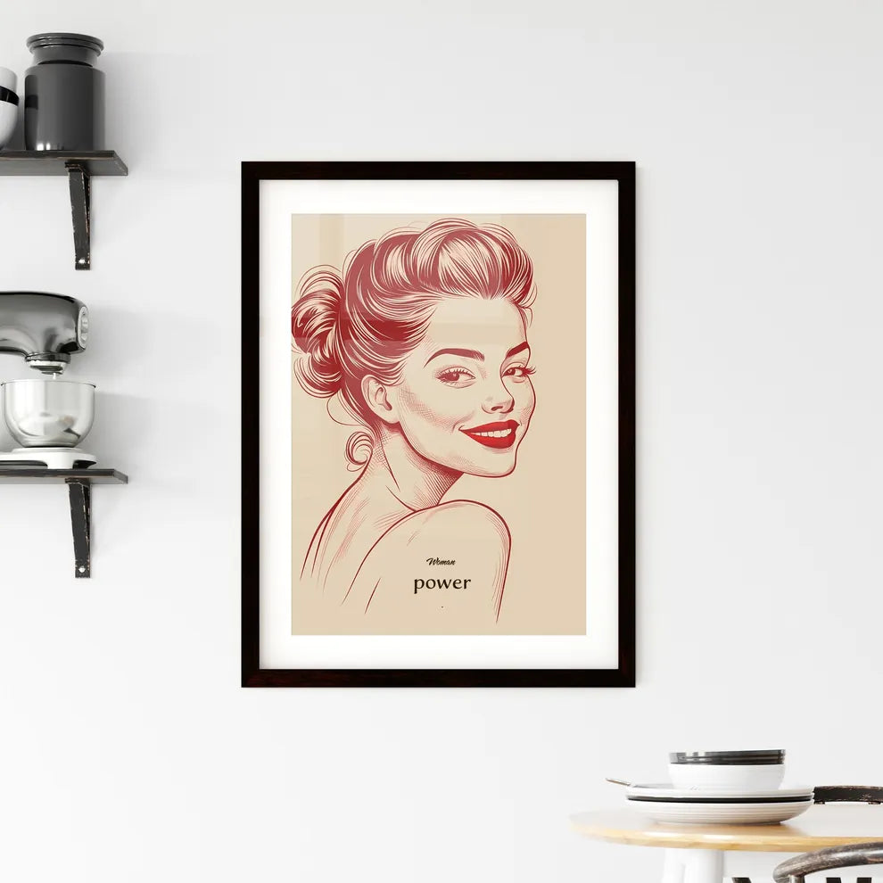 Woman Framed Print