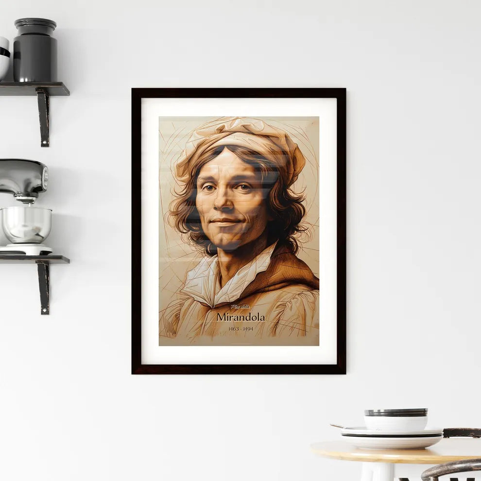 Pico della Framed Print