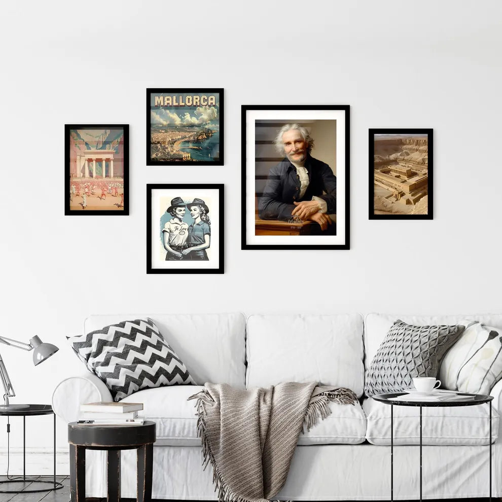 Andrew, Meikle, 1719 - 1811, A Poster of a man with white hair and beard wearing a black jacket Default Title