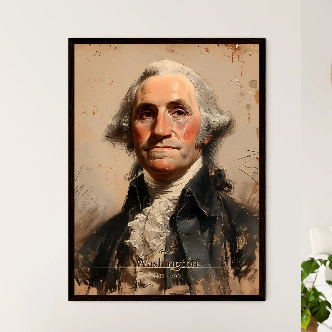 George - Framed Art Print
