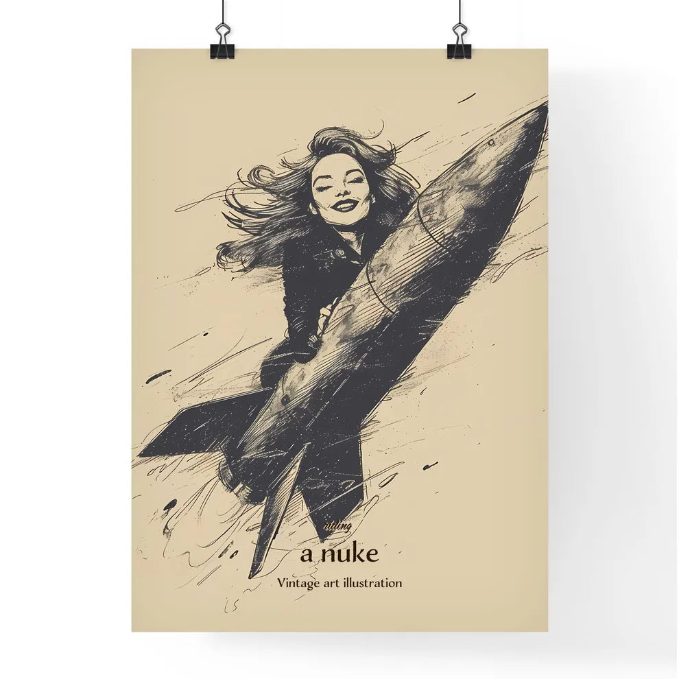 riding Poster
