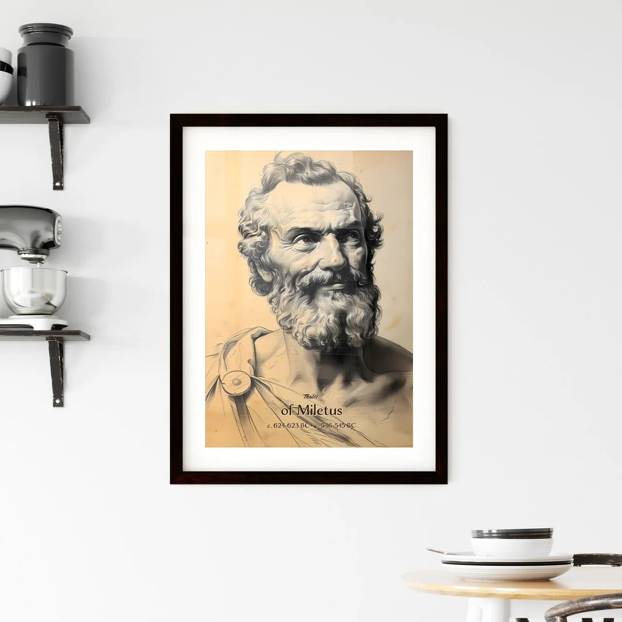 Thales Framed Print