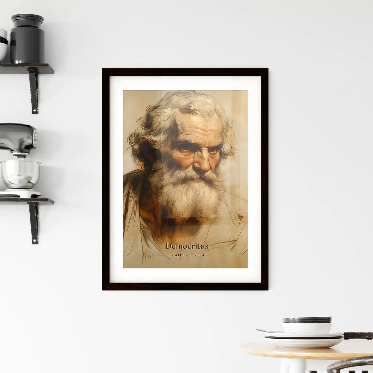 Democritus Framed Print
