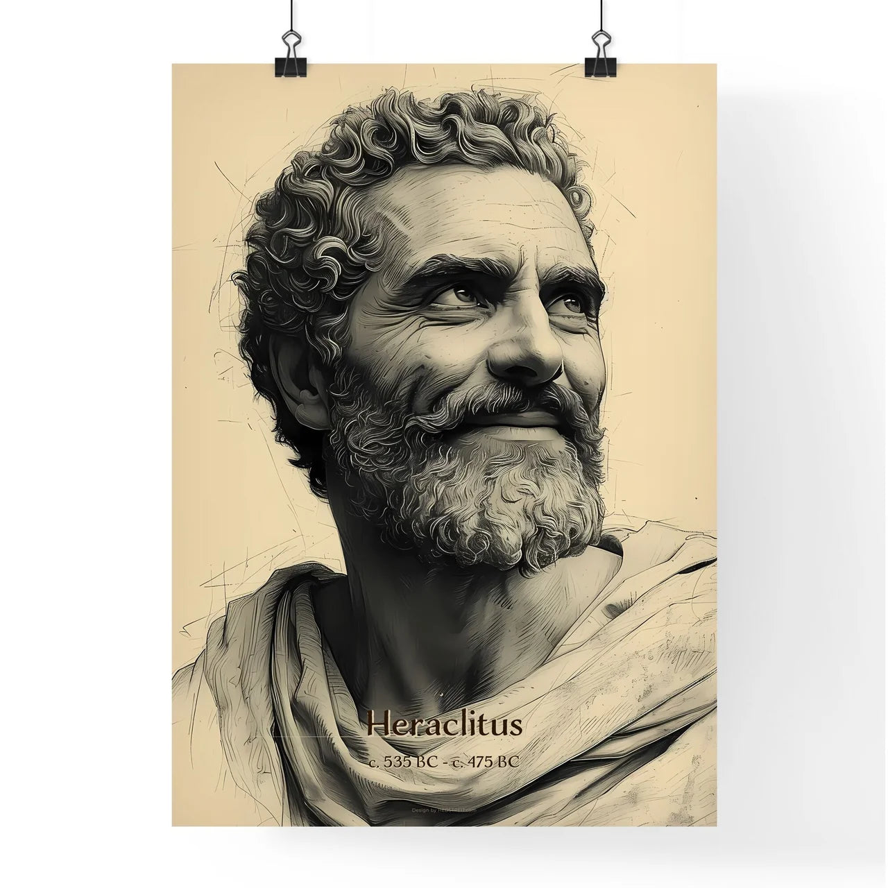 Heraclitus Poster