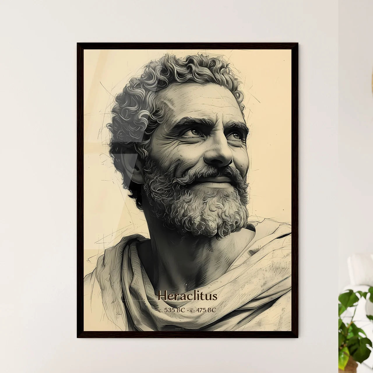 Heraclitus Framed Print