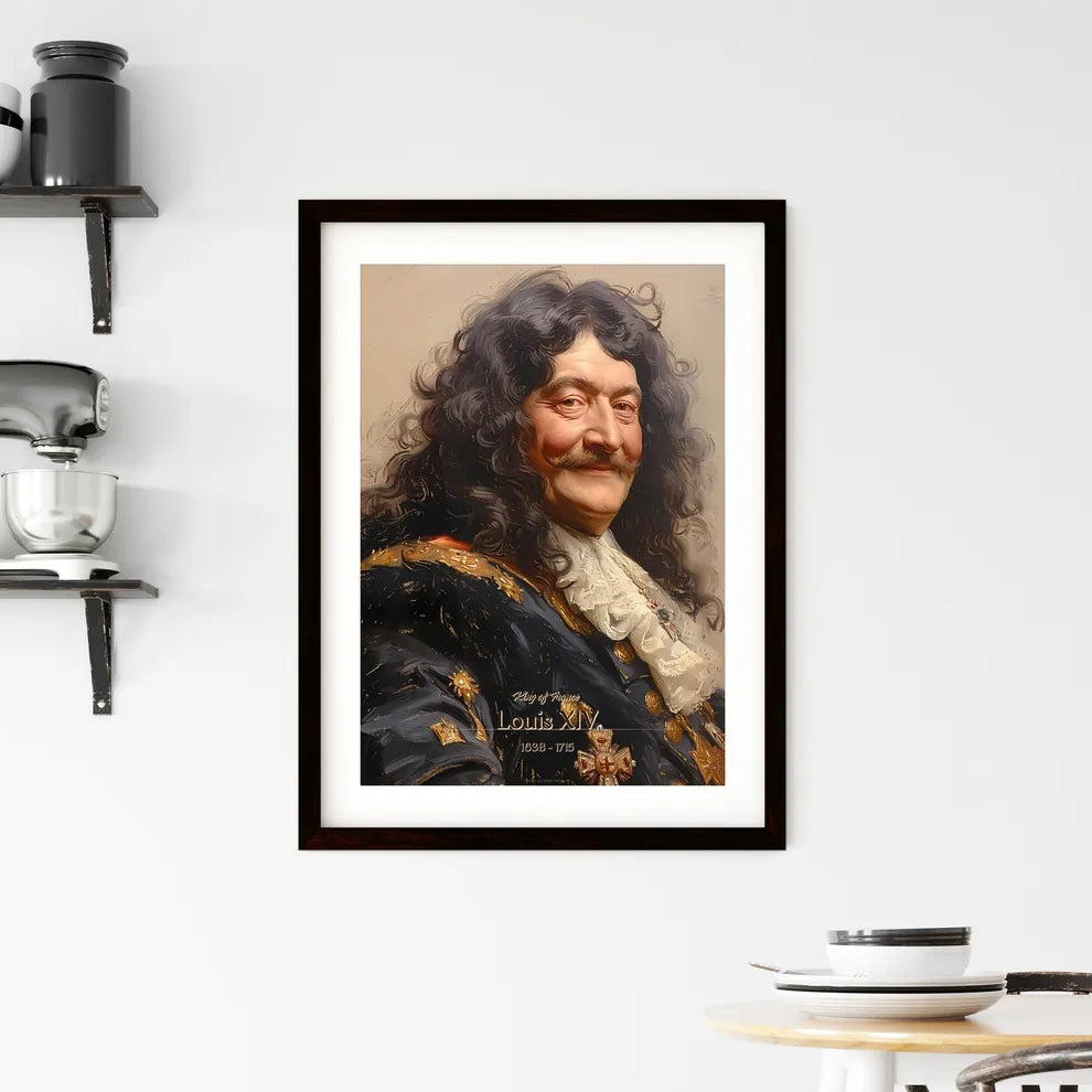 King of France Framed Print