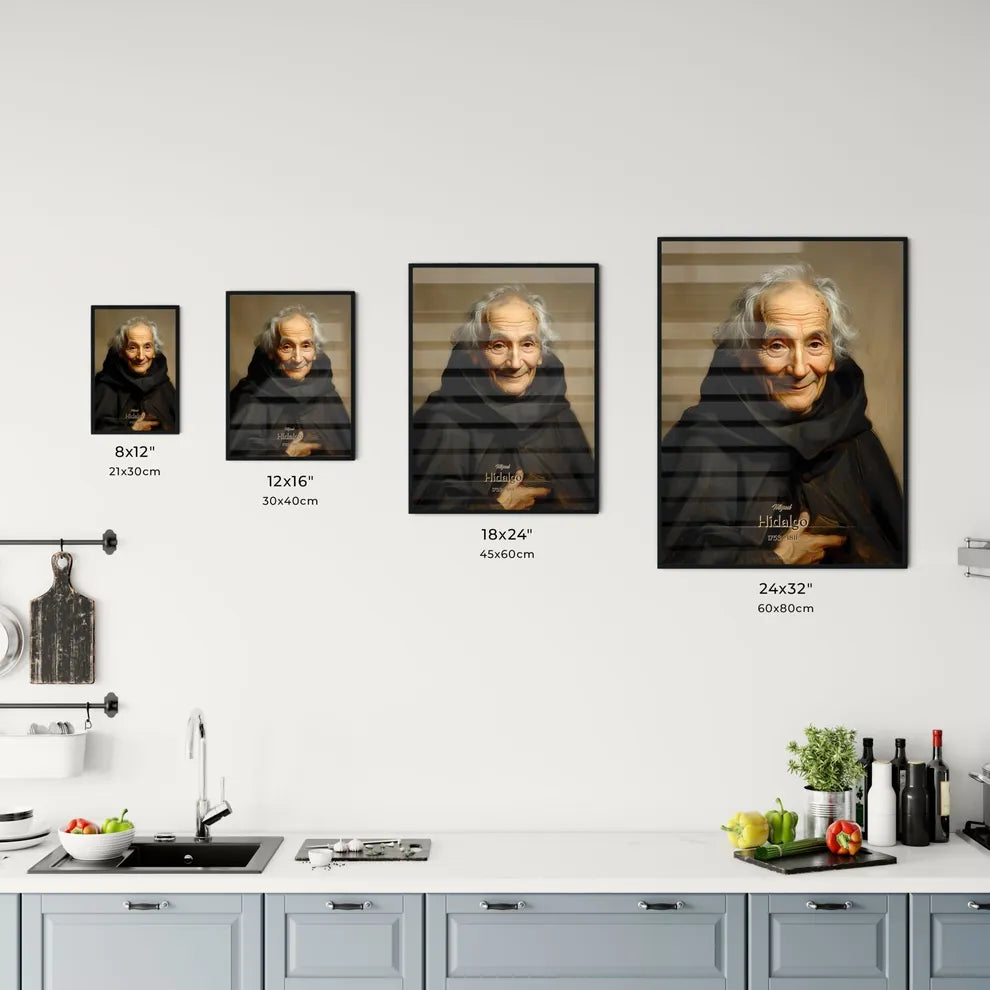 Miguel, Hidalgo, 1753 - 1811, A Poster of a man in a robe Default Title