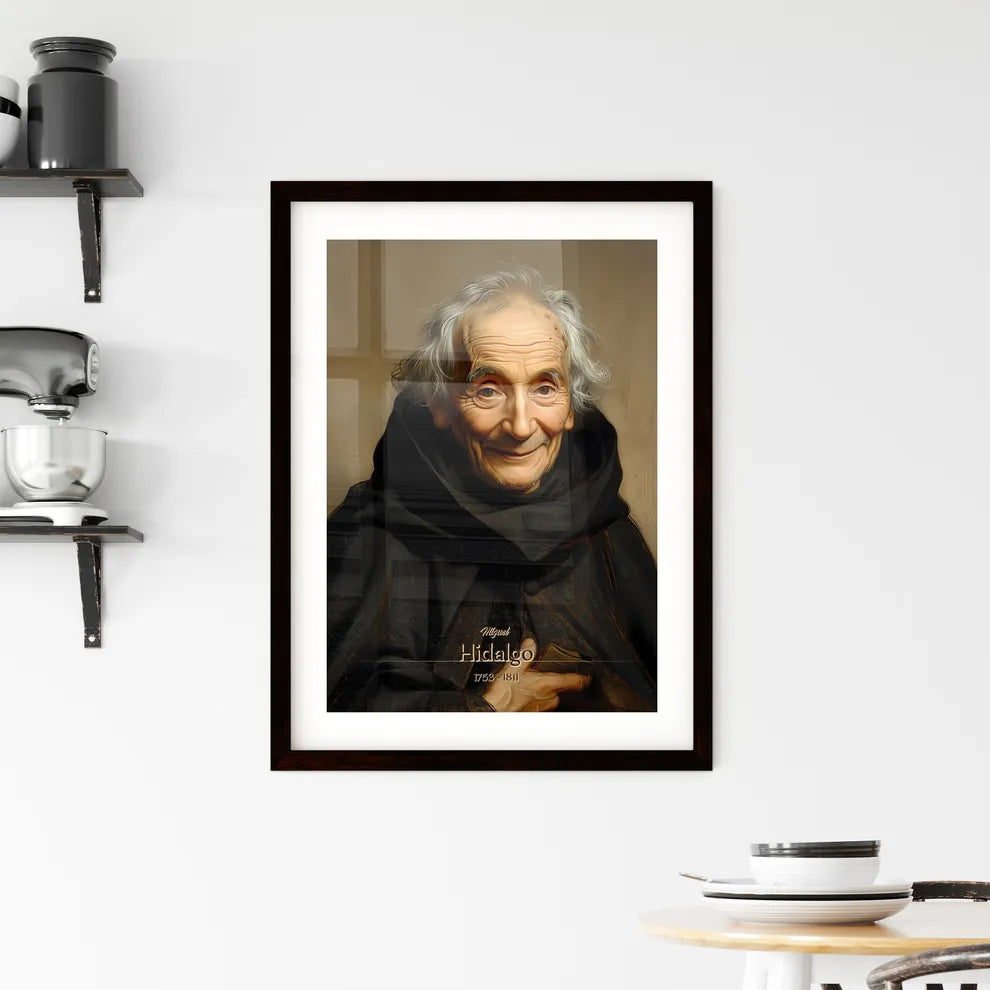 Miguel, Hidalgo, 1753 - 1811, A Poster of a man in a robe Default Title