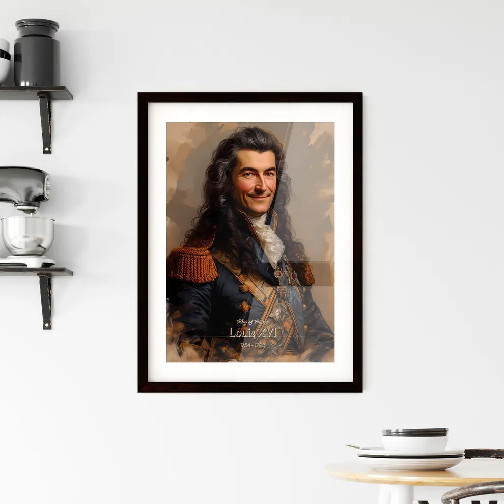 King of France Framed Print