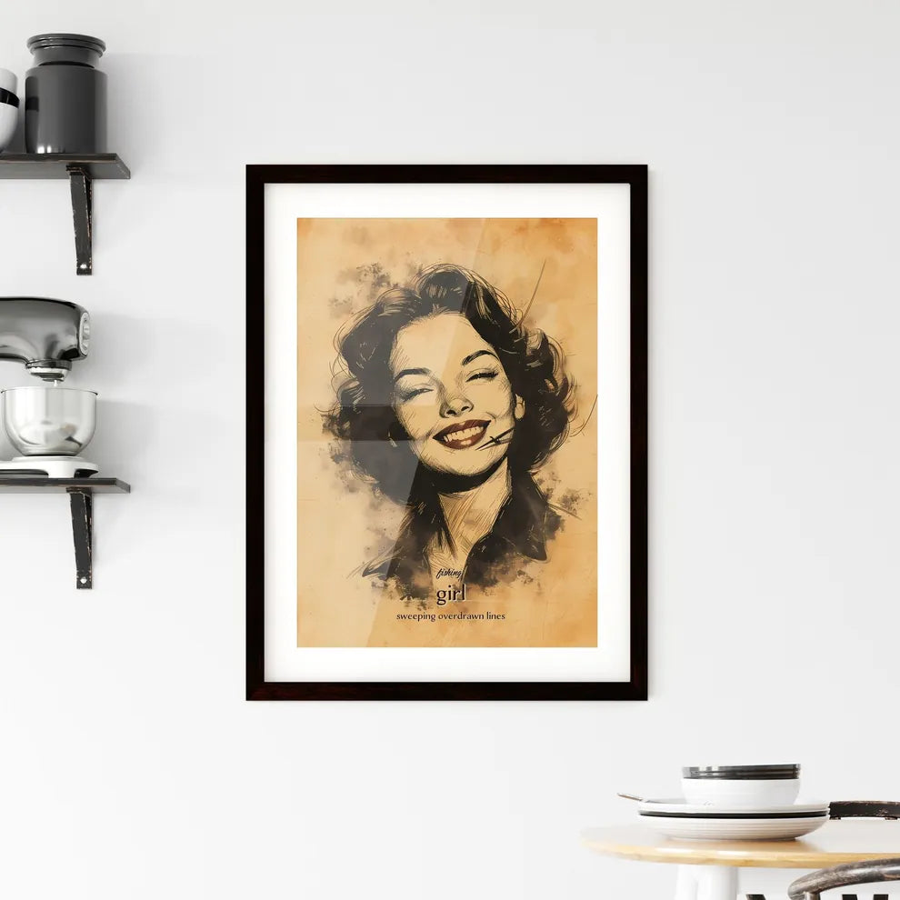 fishing Framed Print