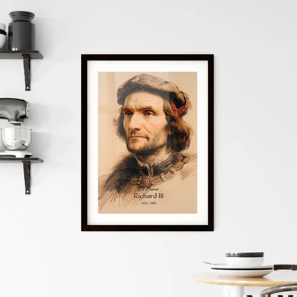 King of England Framed Print