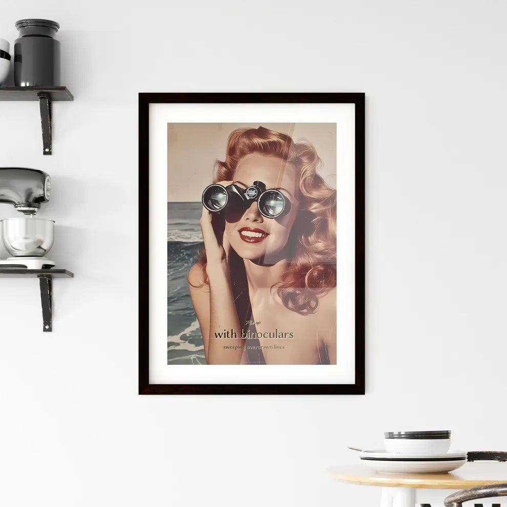 Pin-up Framed Print