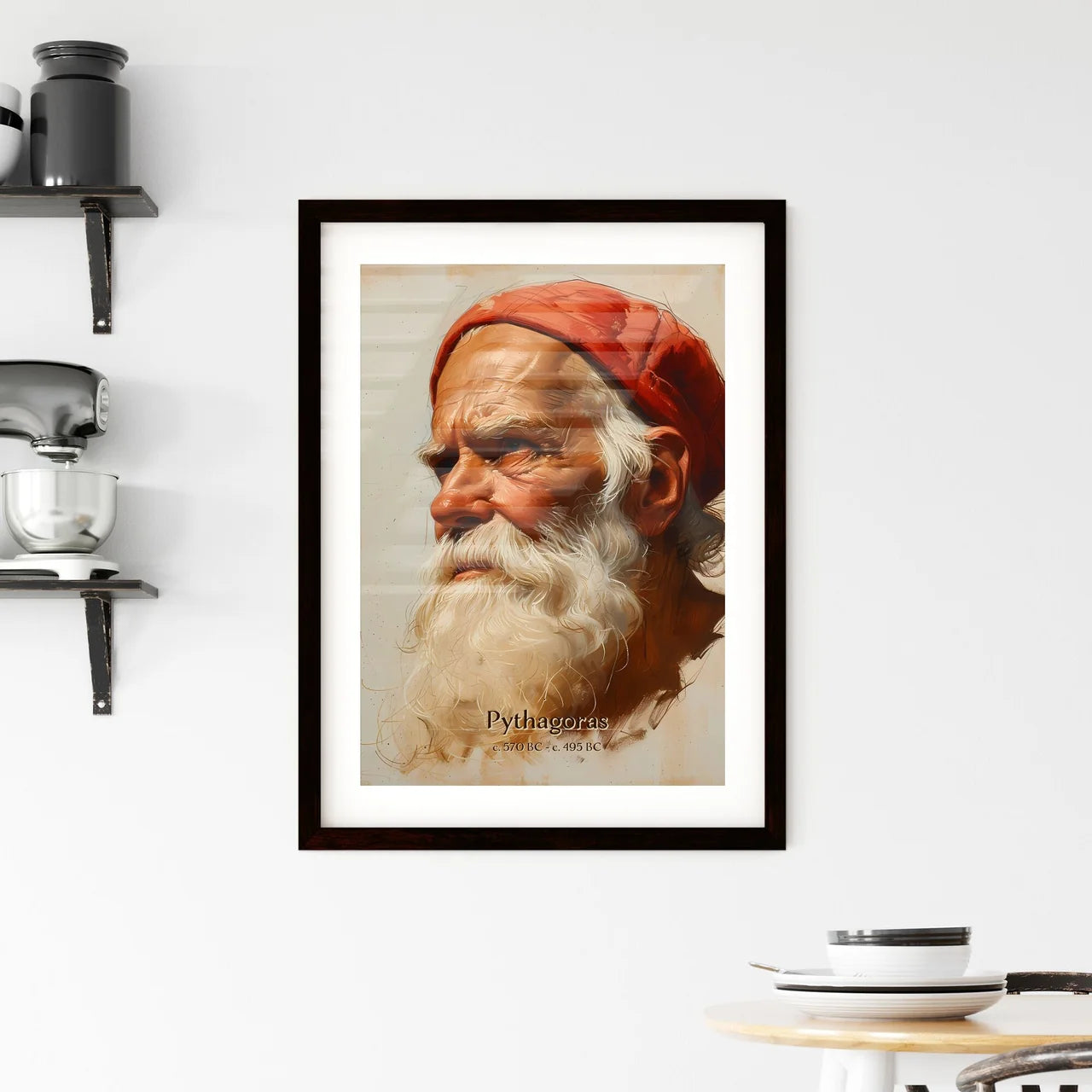 Pythagoras Framed Print
