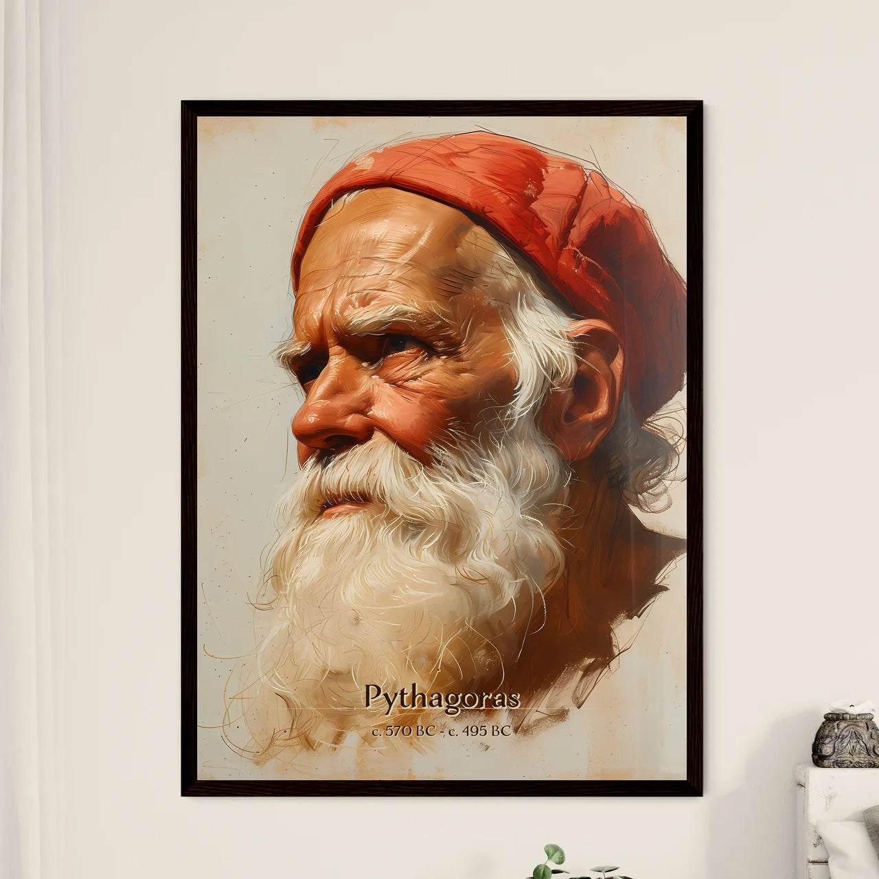 Pythagoras - Framed Art Print