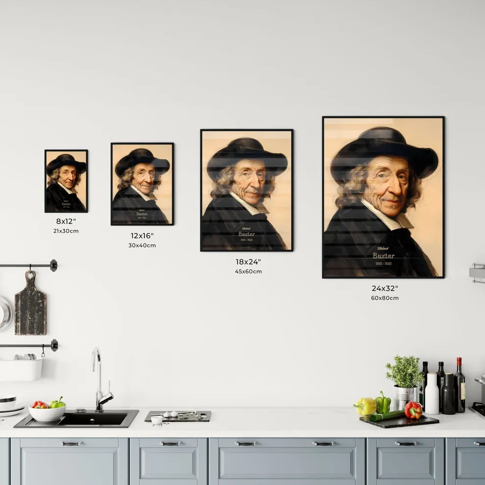 Richard, Baxter, 1615 - 1691, A Poster of a man in a hat Default Title