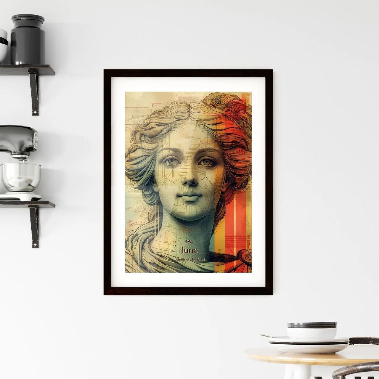 Hera Framed Print