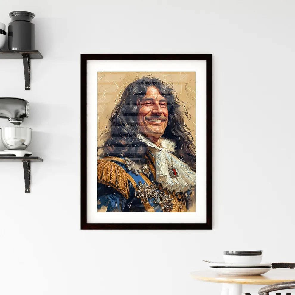 King of France Framed Print
