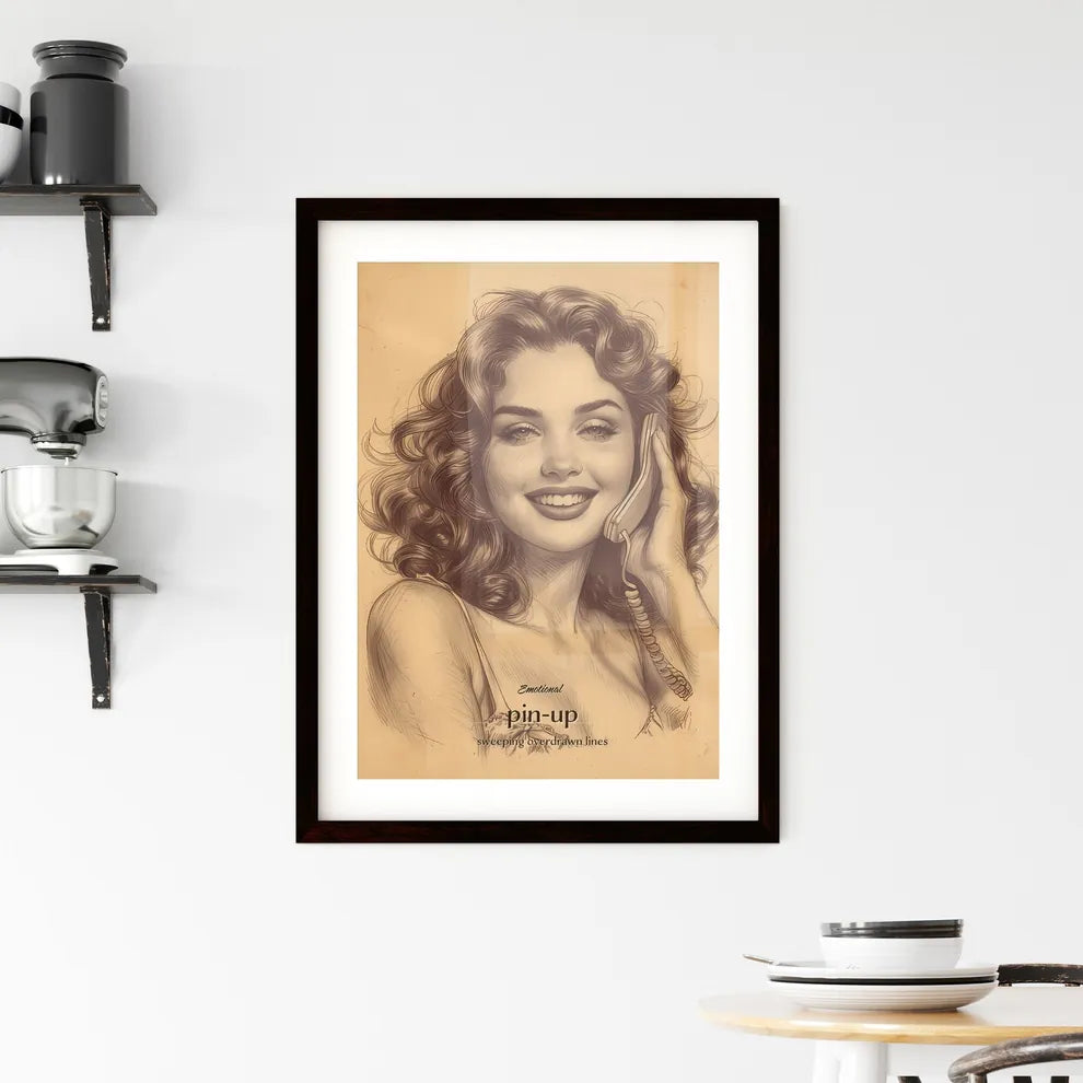 Emotional Framed Print