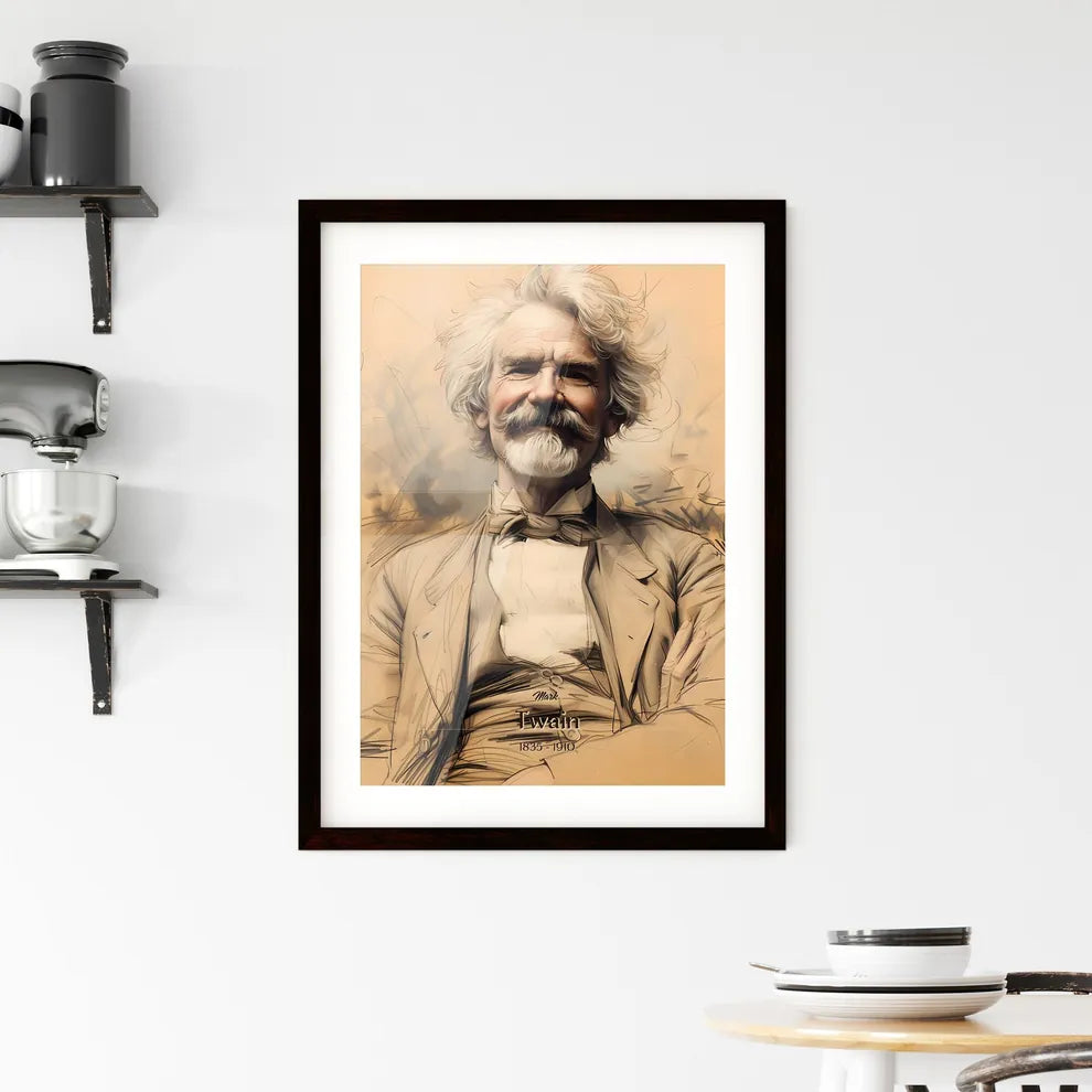 Mark Framed Print