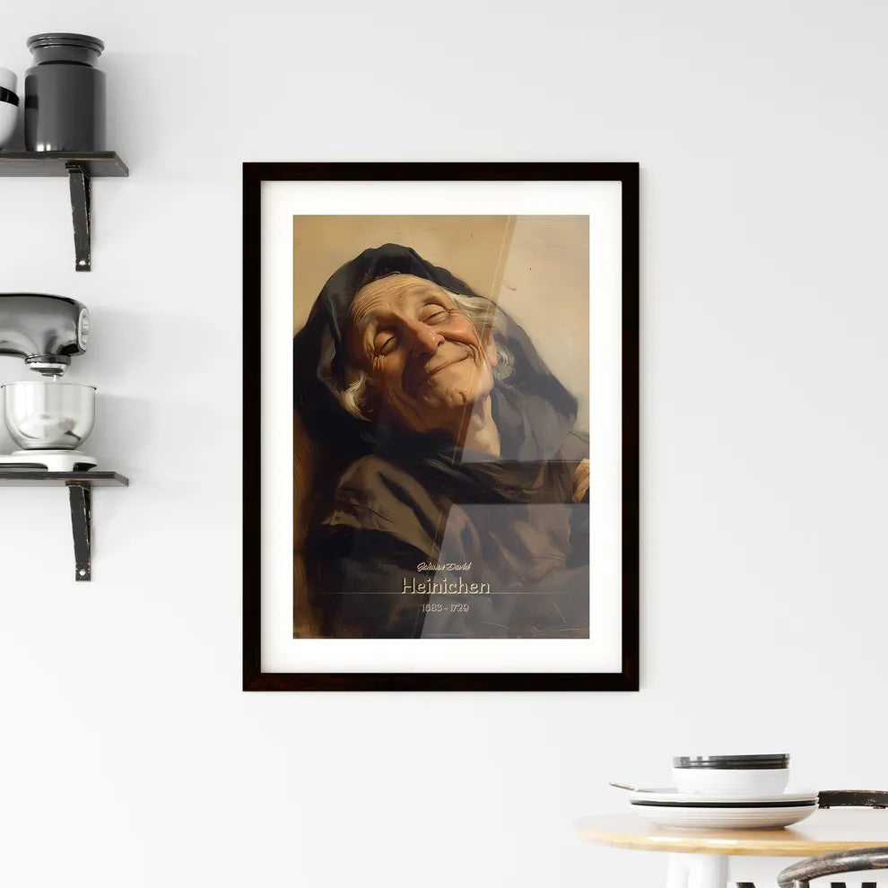 Johann David Framed Print