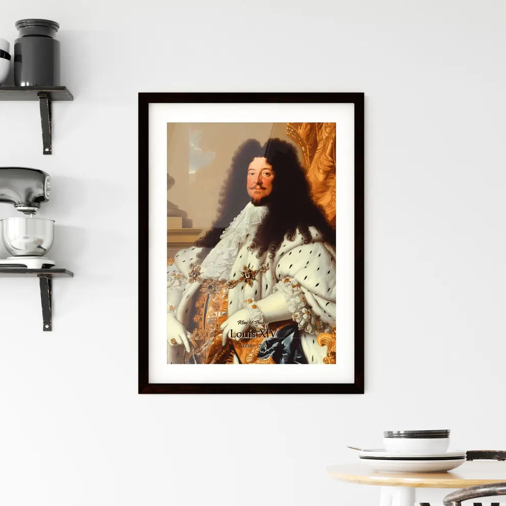 King of France Framed Print