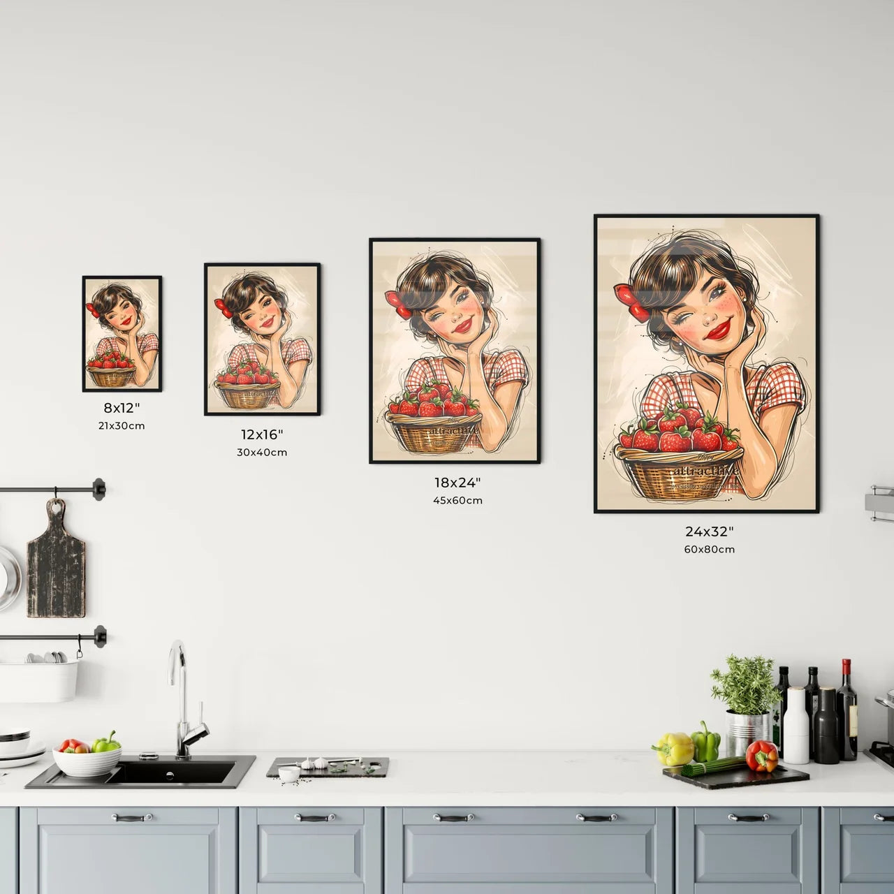 Happy - Kitchen Hangings