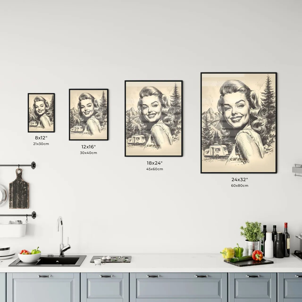 camper - Kitchen Hangings