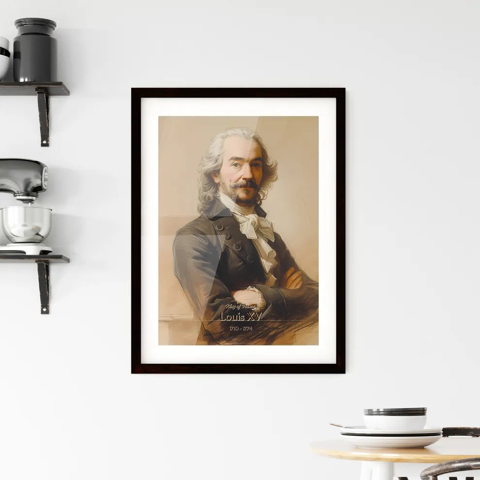 King of France Framed Print