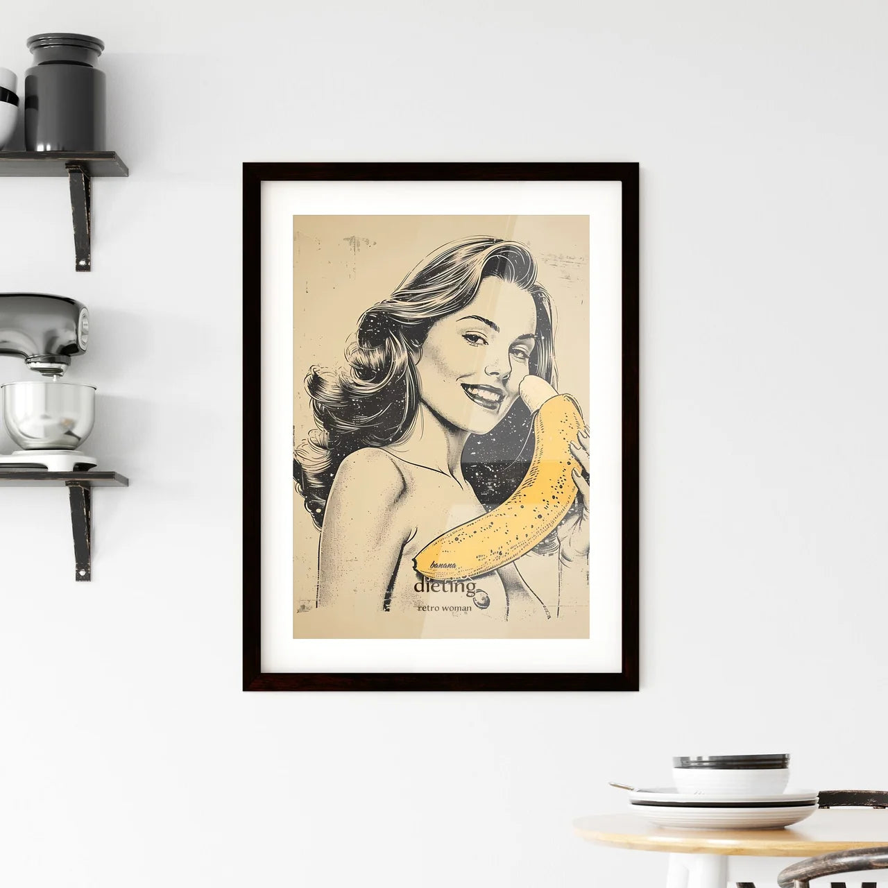 banana Framed Print
