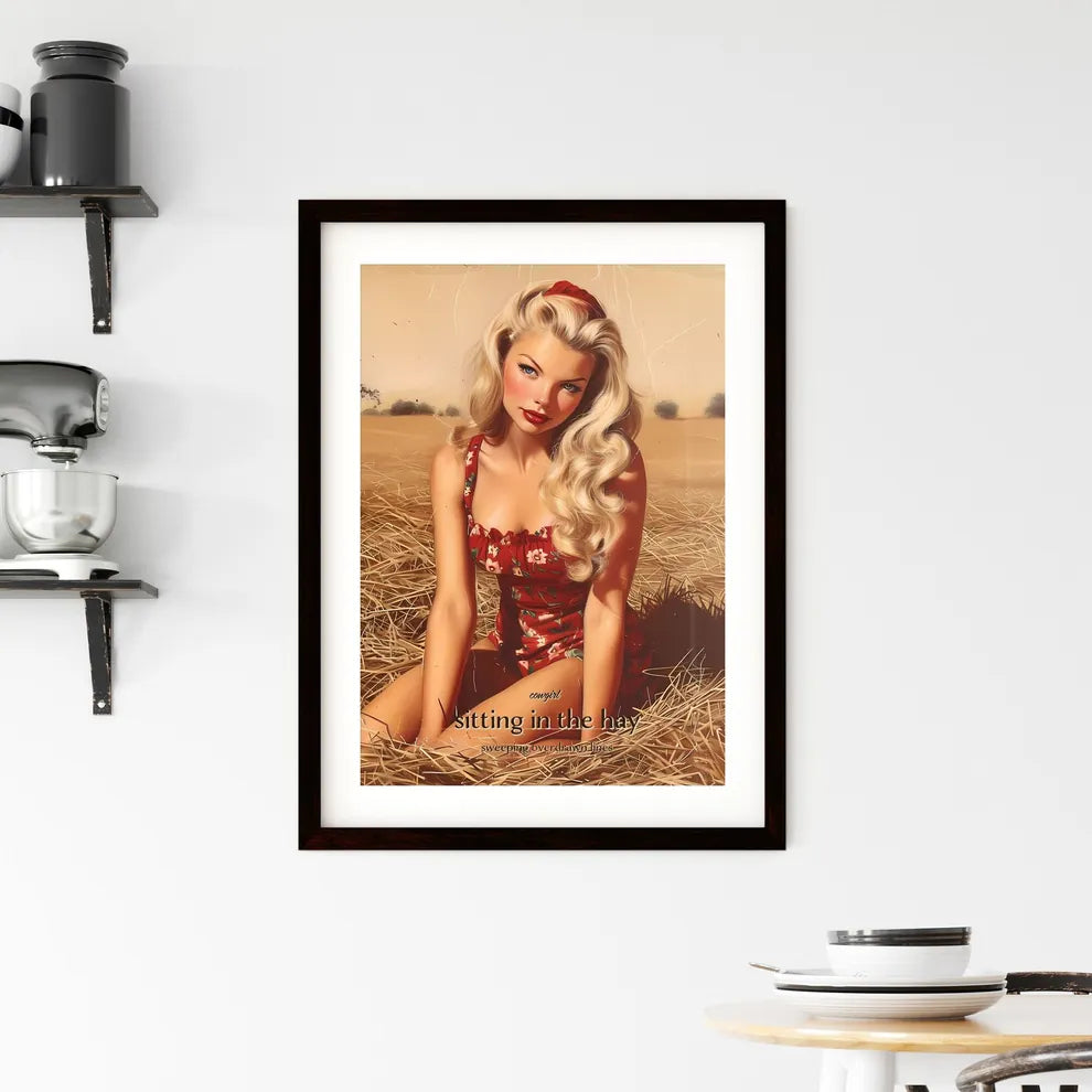 cowgirl Framed Print