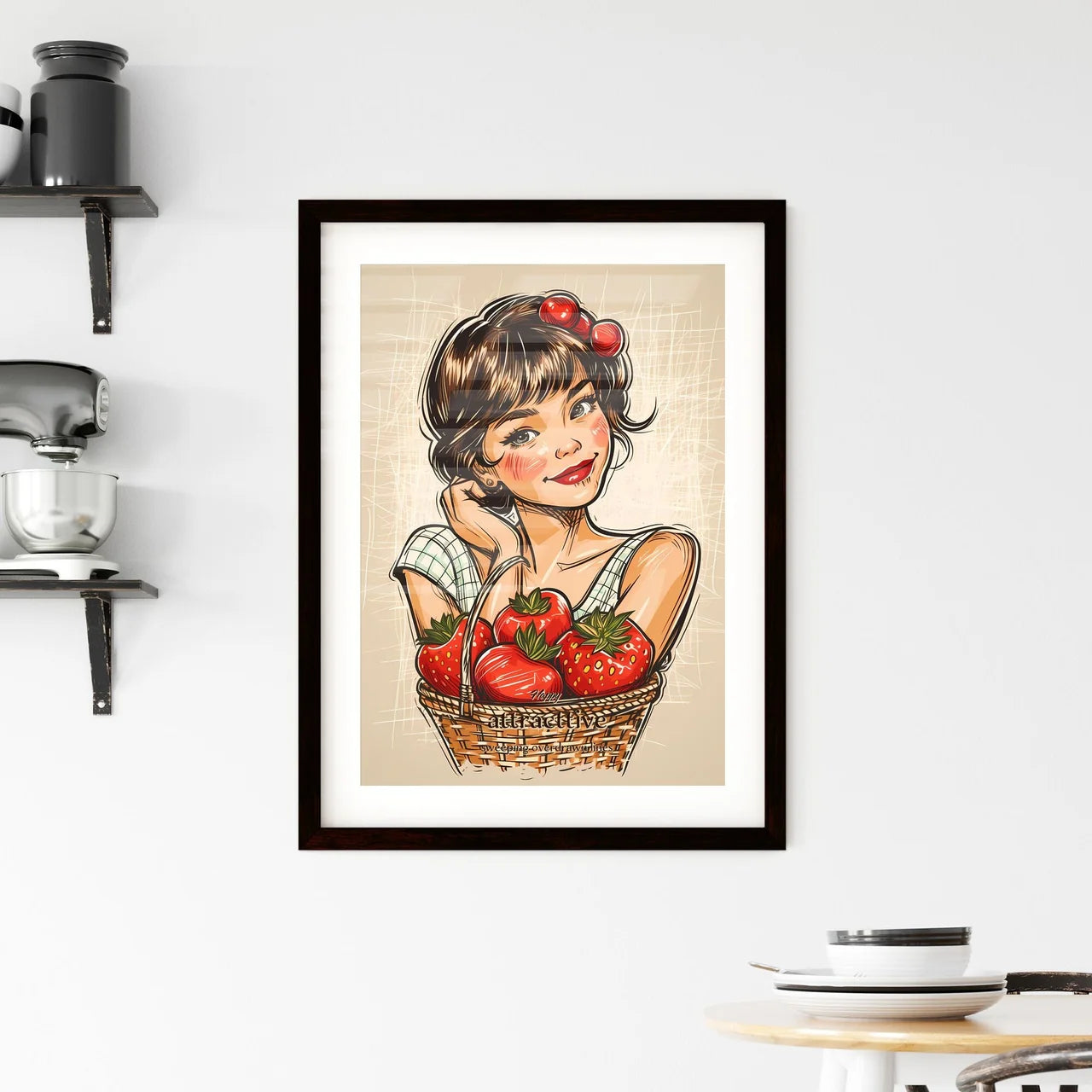 Happy Framed Print