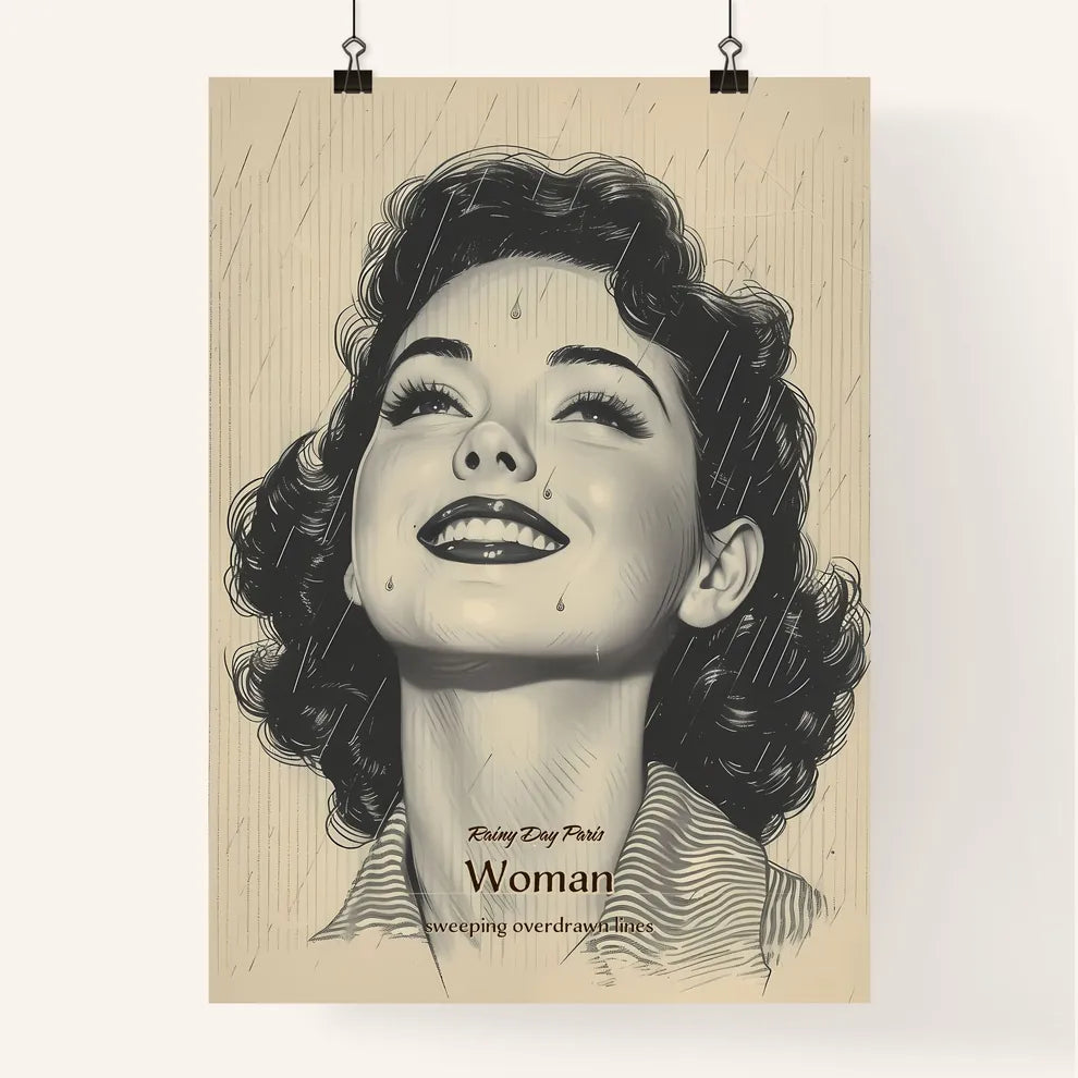 Rainy Day Paris Poster