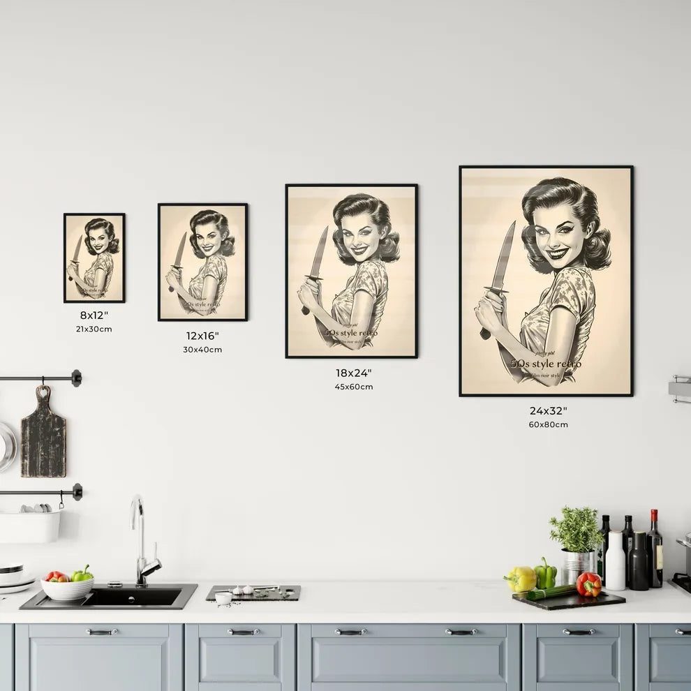 pretty girl - Kitchen Hangings